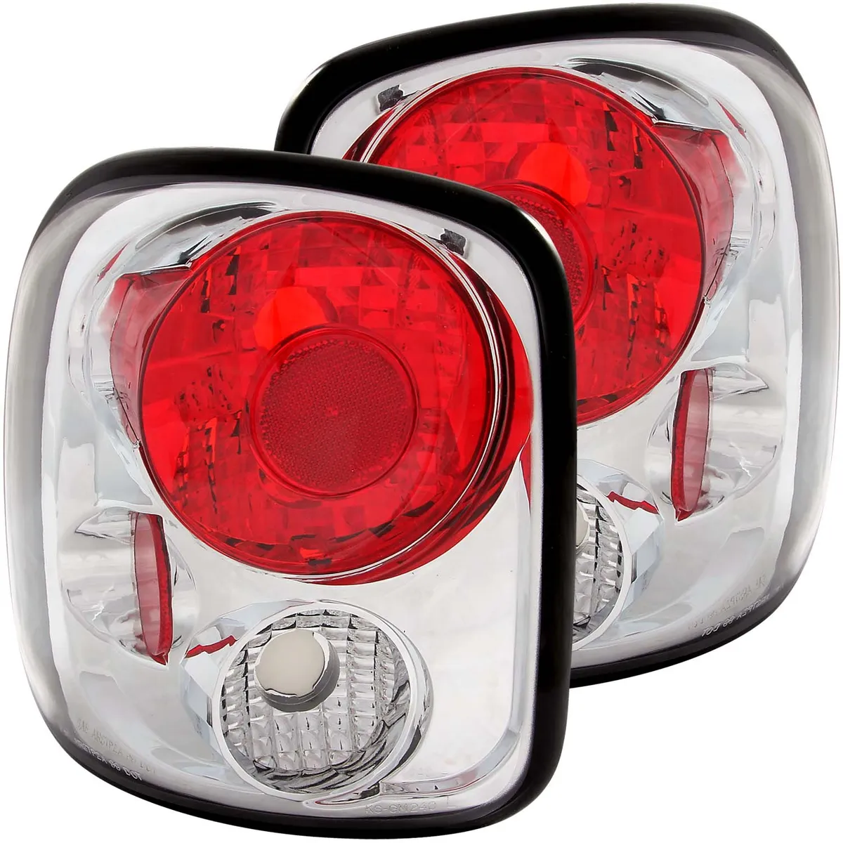 9904 Silverado/Sierra 1500/2500 Stepside Taillights Chrome Driver/Passenger product image