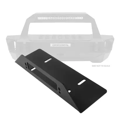 Go Rhino Go Rhino 332000T - Rockline Bumper Fairlead Mount Plate - Textured Black