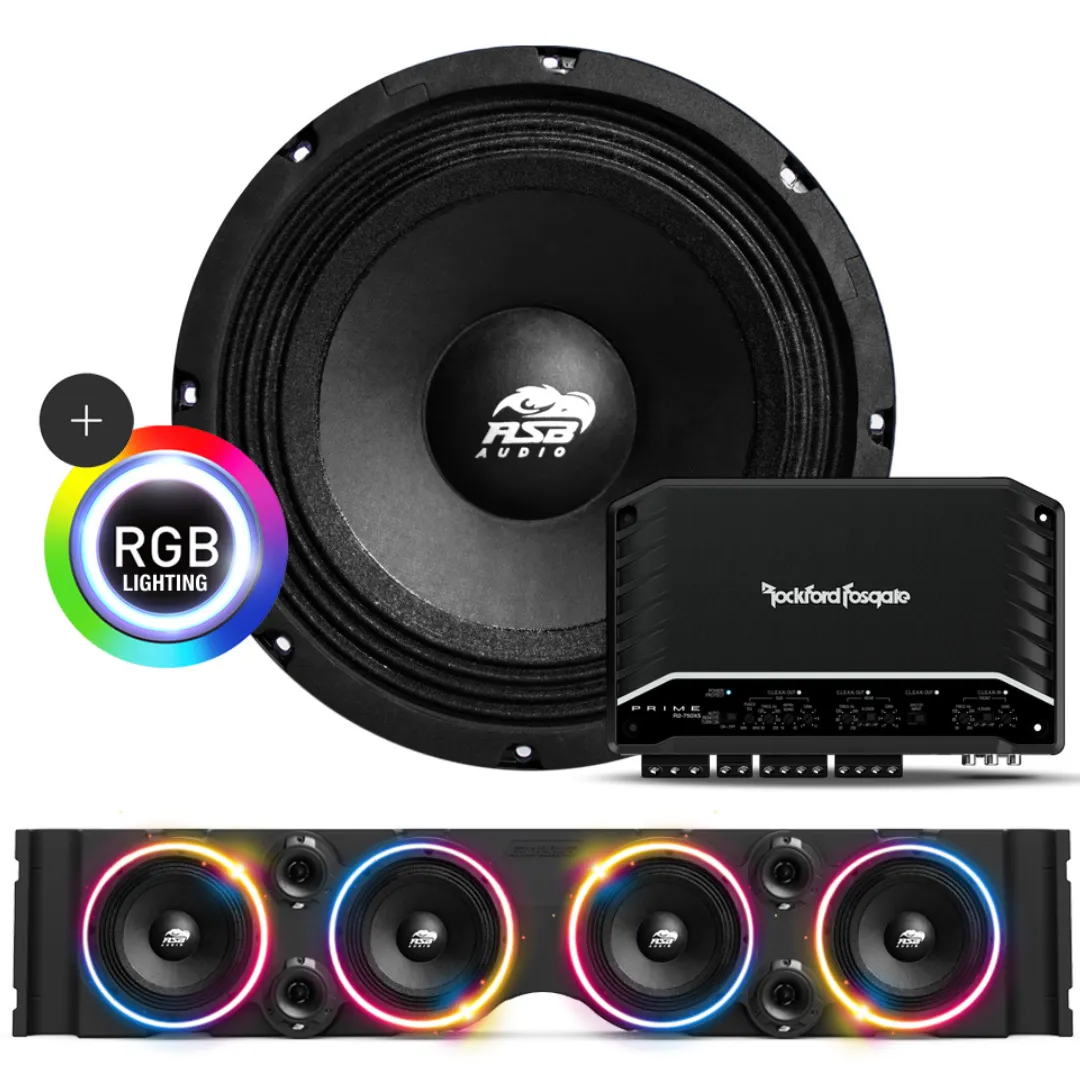 TJ/YJ American SoundBar Package (Red) product image