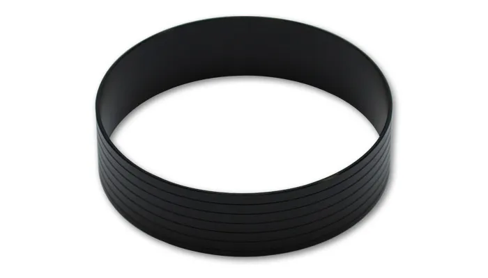 Vibrant Performance Vibrant Performance - 12566 - HD Union Sleeve, for 3.00 in. O.D Tubing - Hard Anodized Black