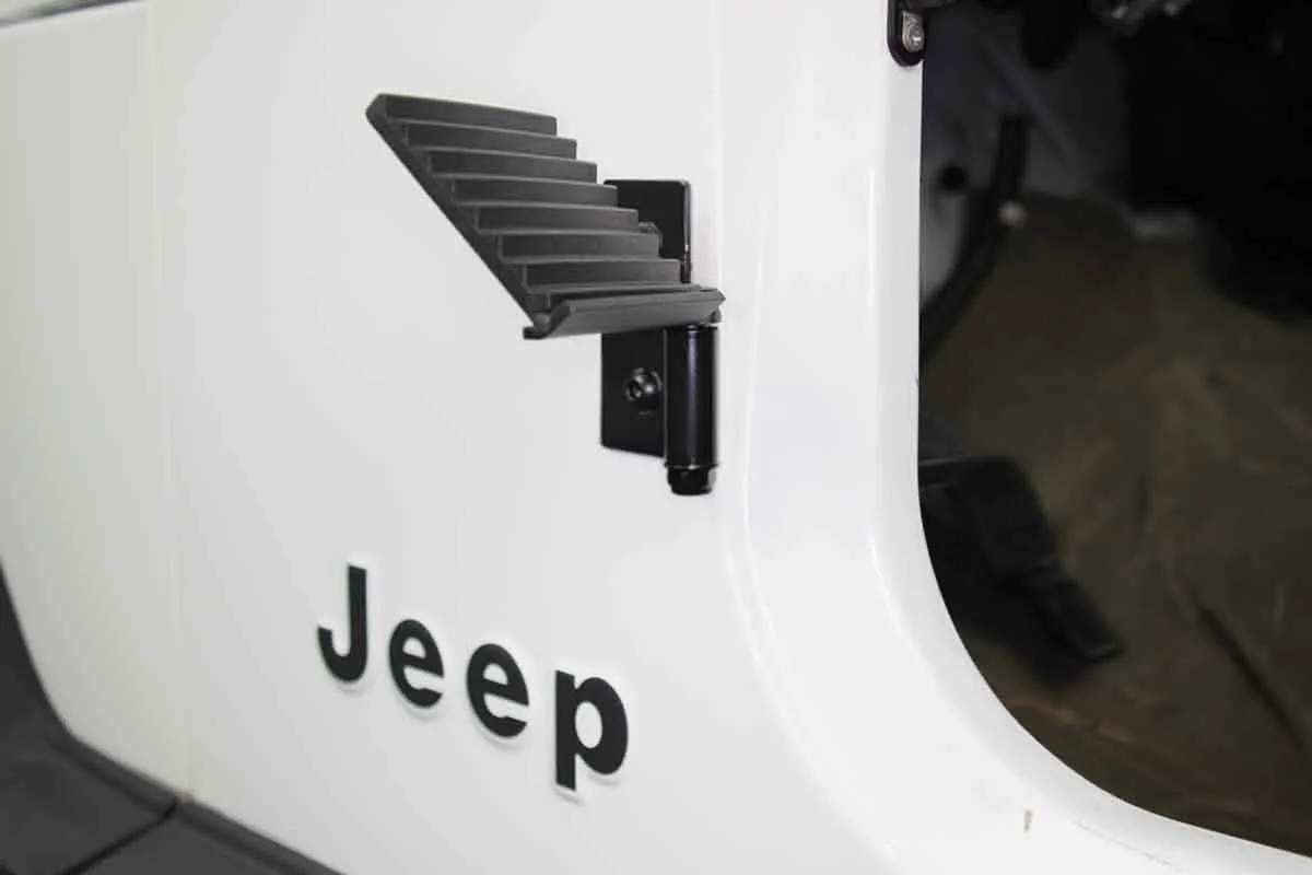 Fishbone Offroad Foot Peg Set for 1976-2006 Jeep CJ, Wrangler YJ, TJ & LJ FB21078 product image