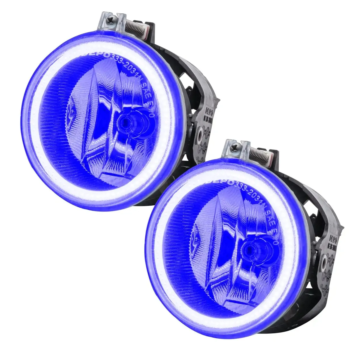 ORACLE Lighting 2011-2016 Jeep Patriot Pre-Assembled Halo Fog Lights - SMD / Amber product image