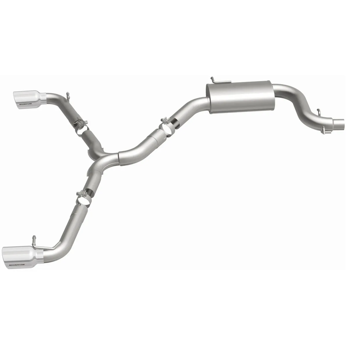 MagnaFlow 2010-2014 Volkswagen GTI 2.0L Sport Series Cat-Back Performance Exhaust System 15521 product image