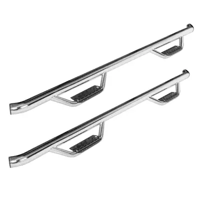 Go Rhino Go Rhino D24099PS - Dominator Classic D2 SideSteps With Mounting Bracket Kit - Polished Stainless Steel