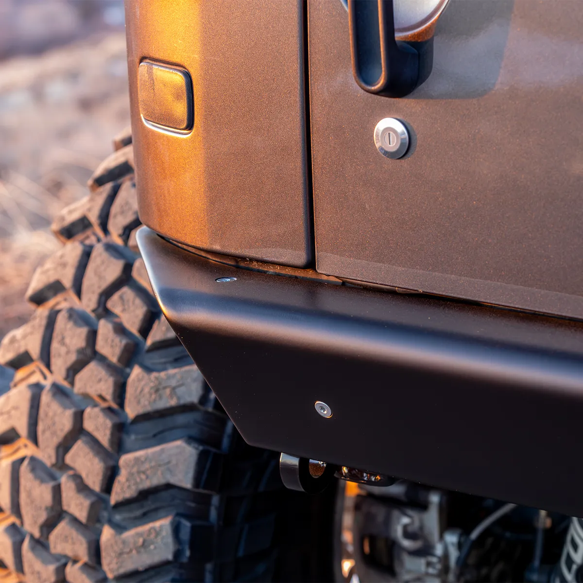 0718 Wrangler Legacy Rear Bumper Kit Raw product image
