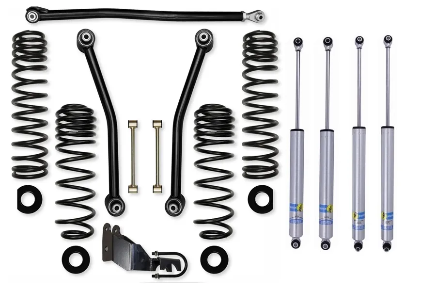 Rock Krawler Rock Krawler 3.5in Adventure Series Mid Arm Lift Kit w/ Shock Options - JL 4XE