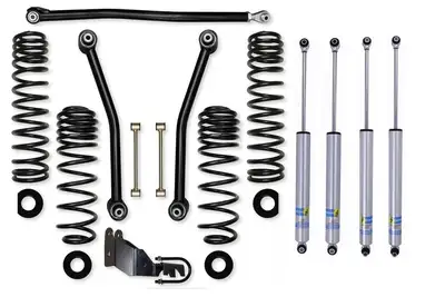 Rock Krawler Rock Krawler 3.5in Adventure Series Mid Arm Lift Kit w/ Shock Options - JL 4XE