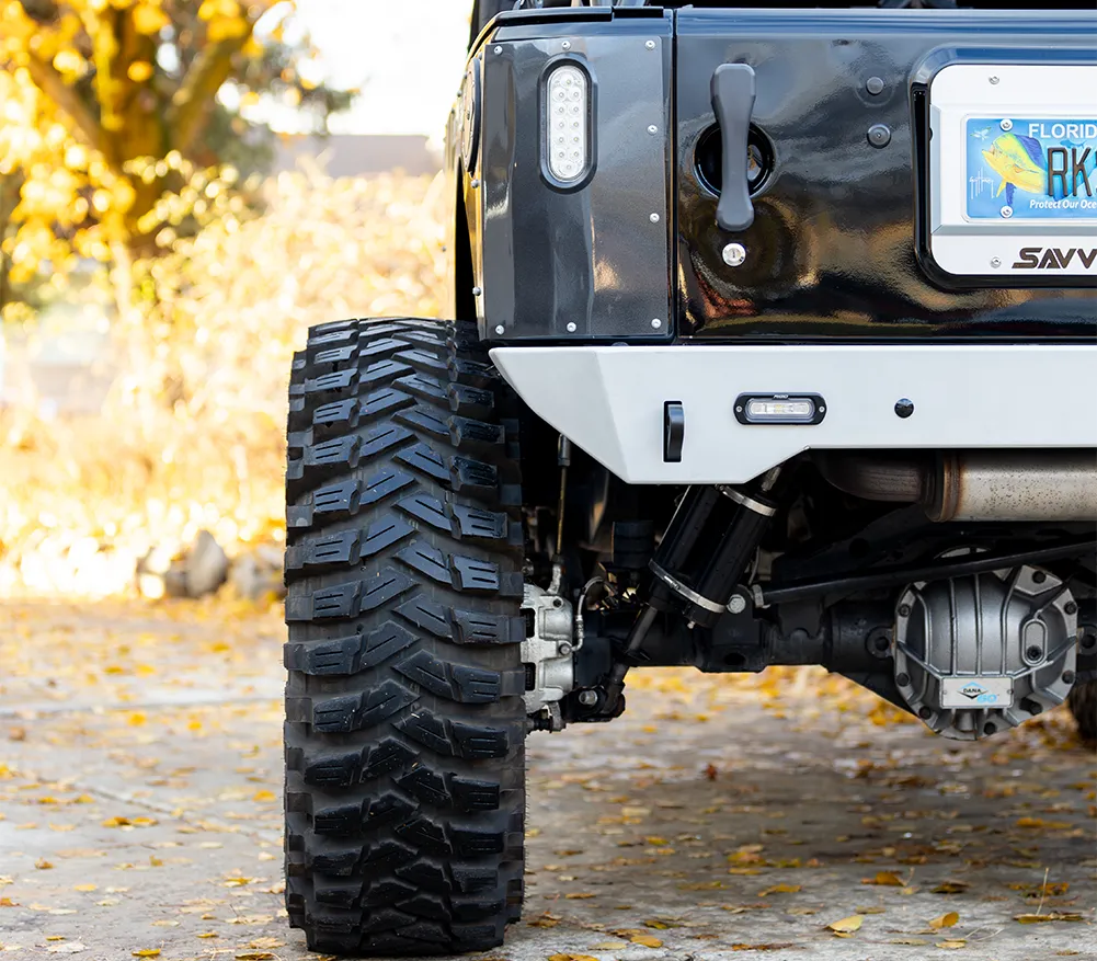 07c Wrangler Krawler Lite High Clearance Rear Bumper Raw product image