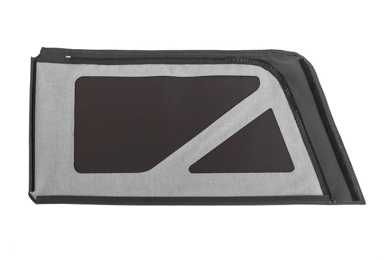 Jeep JK Quarter Window Replacement Driver/Pass Side For 07-18 Wrangler JK 2DR Mopar Factory Top Black Diamond Pair MasterTop product image