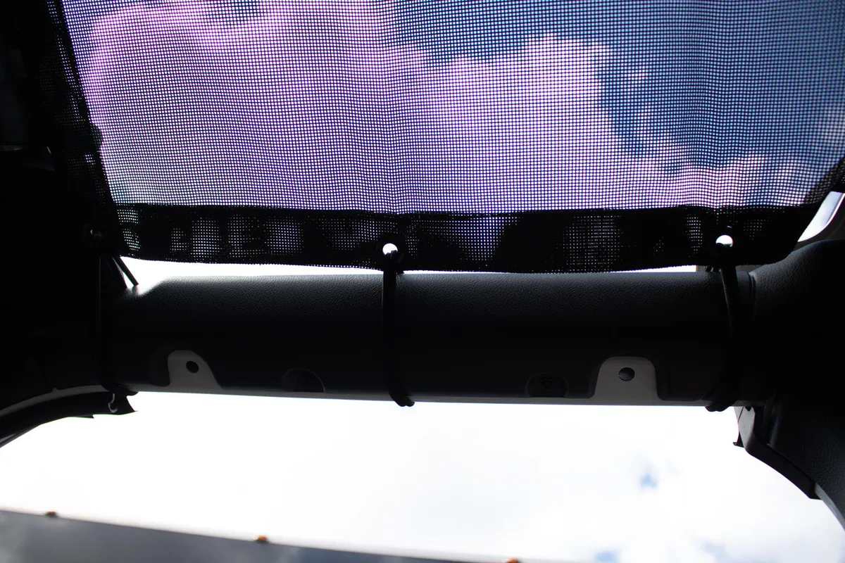 Fishbone Offroad Full Sun Shade for 2018 & Up Jeep Wrangler Unlimited JLU FB51334 product image