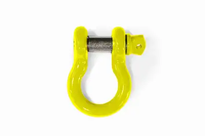 Steinjager Steinjäger Recovery and Towing Gladiator JT 2019 to Present D-Ring Shackle Neon Yellow 1 D-ring