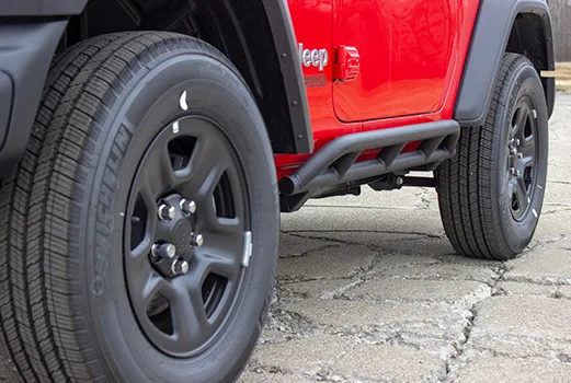 Fishbone Offroad Rocker Guards for 2018-2027 Jeep Wrangler JLU FB21096 product image