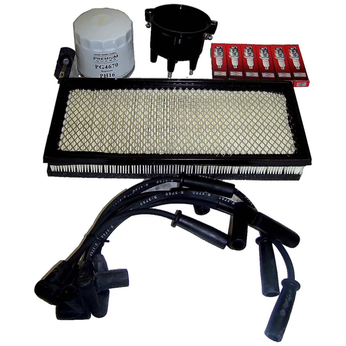 Crown Automotive Jeep Replacement TK4 Tune Up Kit for 1997-1998 Jeep TJ Wrangler w/ 4.0L Engine product image