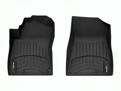 Weathertech FloorLiner™ DigitalFit®; Black; Front;