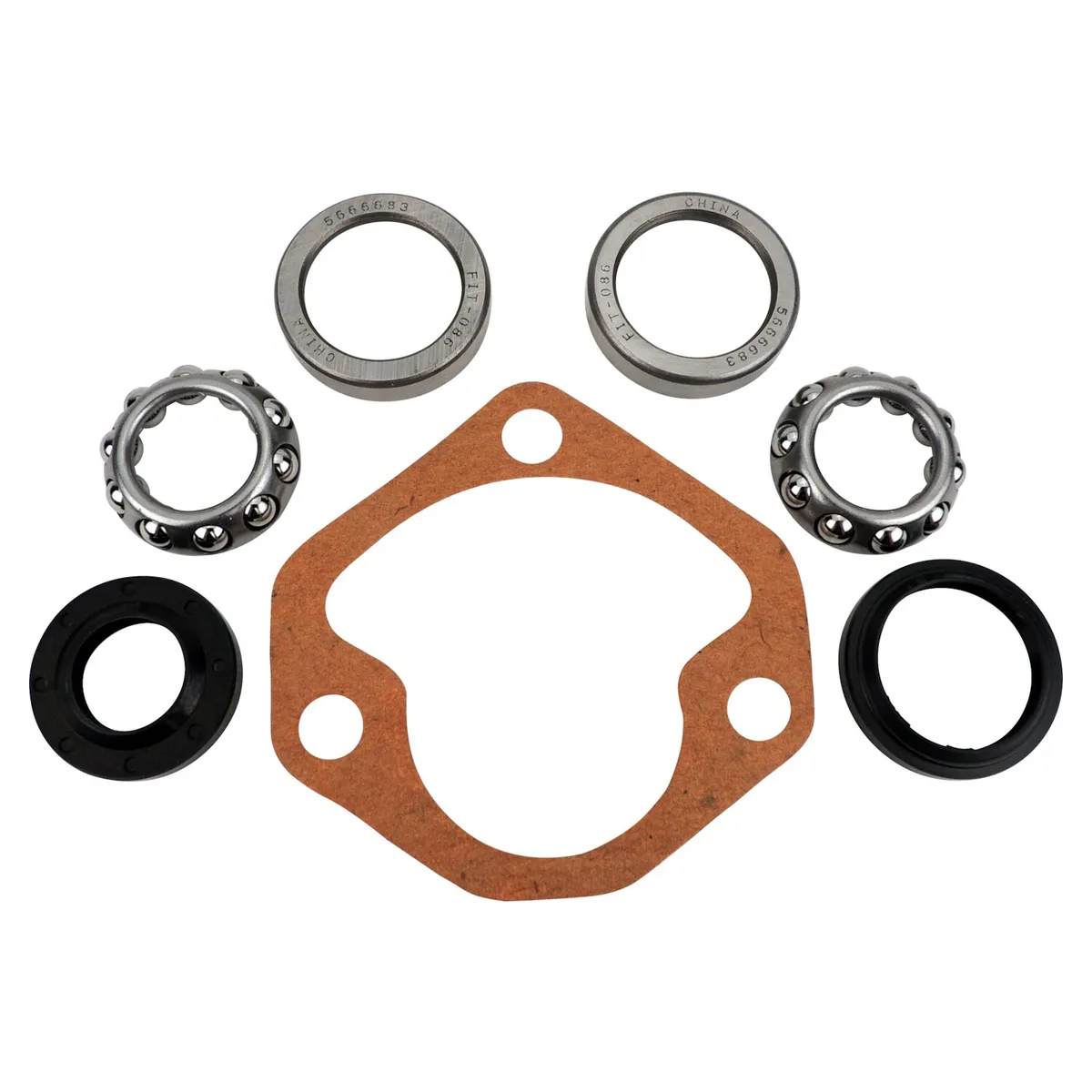 Crown Automotive Jeep Replacement 1972-1983 CJ-5 CJ without Power Steering; Includes: Bearings Seals Gasket and Bushing if needed 1976-1986 CJ-7 CJ without Power Steering; Includes: Bearings Seals Gasket and Bushing if needed 1981-1986 CJ-8 CJ without Power Steering; Includes: B