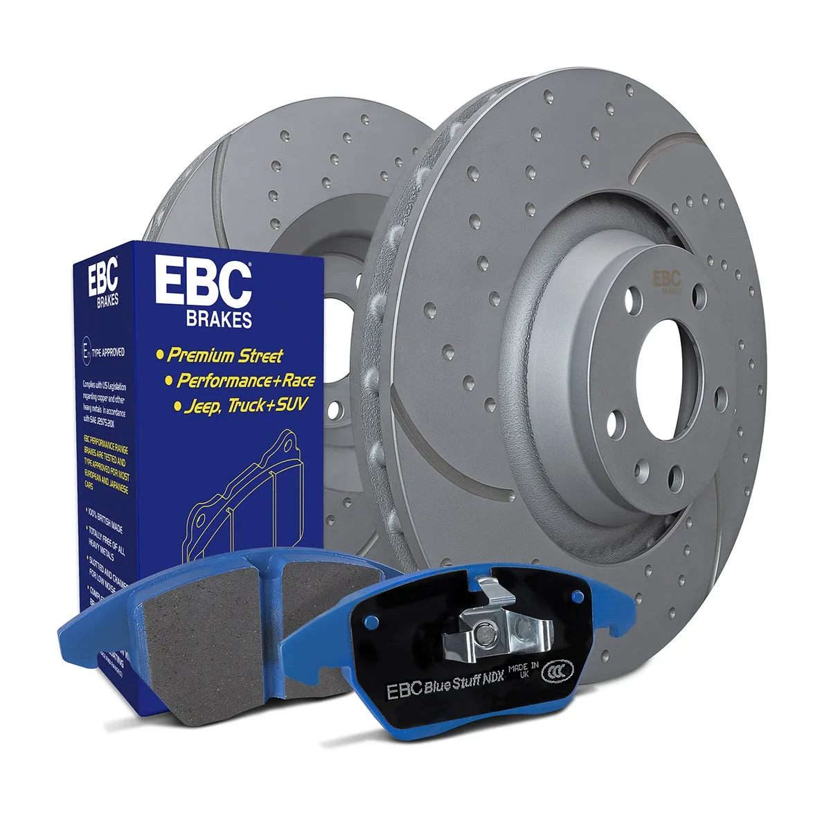 S6 Kits Bluestuff and GD Rotors; Rear; FMSI Pad No. D1554; Solid; 5 Bolt Holes; 280mm Dia.; 79mm Height; 10mm Thick; 79mm Center Hole Dia.; product image
