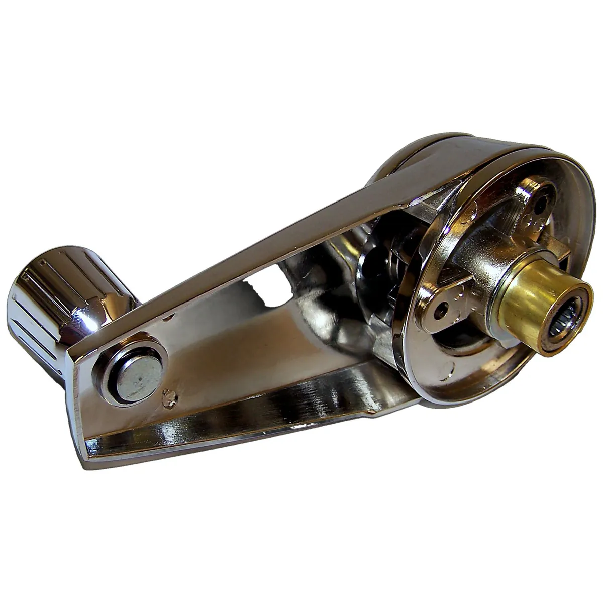 Crown Automotive Jeep Replacement J5751929 Tailgate Window Handle for 1981-1990 Jeep SJ, Chrome product image