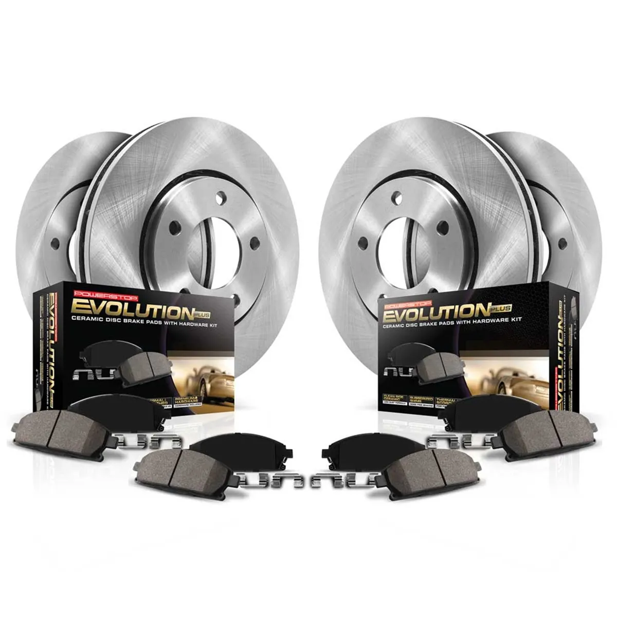 Z17 Direct Replacement Kit: Rotors; Ceramic Pads W/Hardware product image