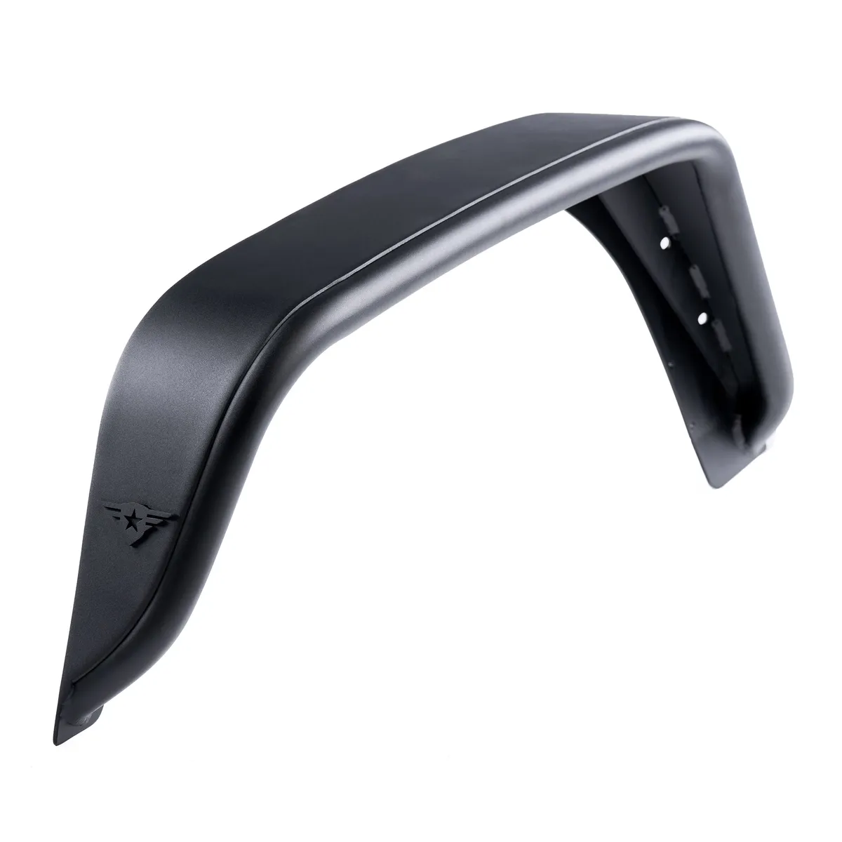 0718 Wrangler Jk/Jku Full Assault Black Aluminum Fender Kit Black Rear product image
