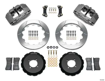 Wilwood Brakes 2000 - 2006 Scion, Toyota Forged Superlite 4 Big Brake Front Brake Kit (Hat) - 140-8335