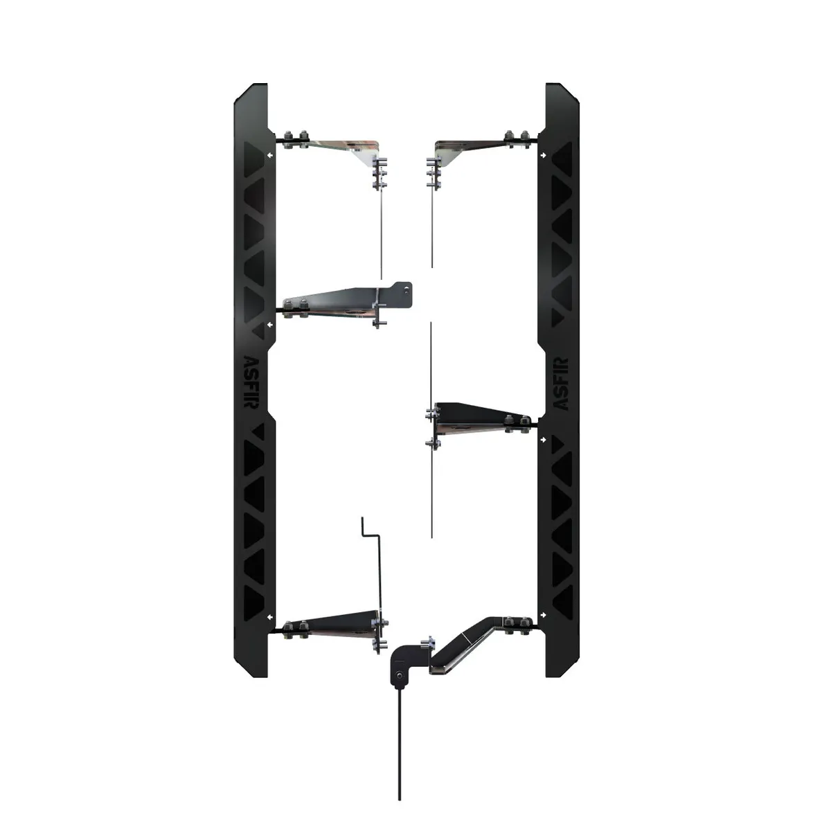 Asfir 4x4 Toyota Land Cruiser Prado 150 Rock Sliders | with KDSS