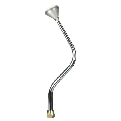 Lokar es Shifter gm 4l80 Chrome 16in Bench Bend Lever Mushroom Knob