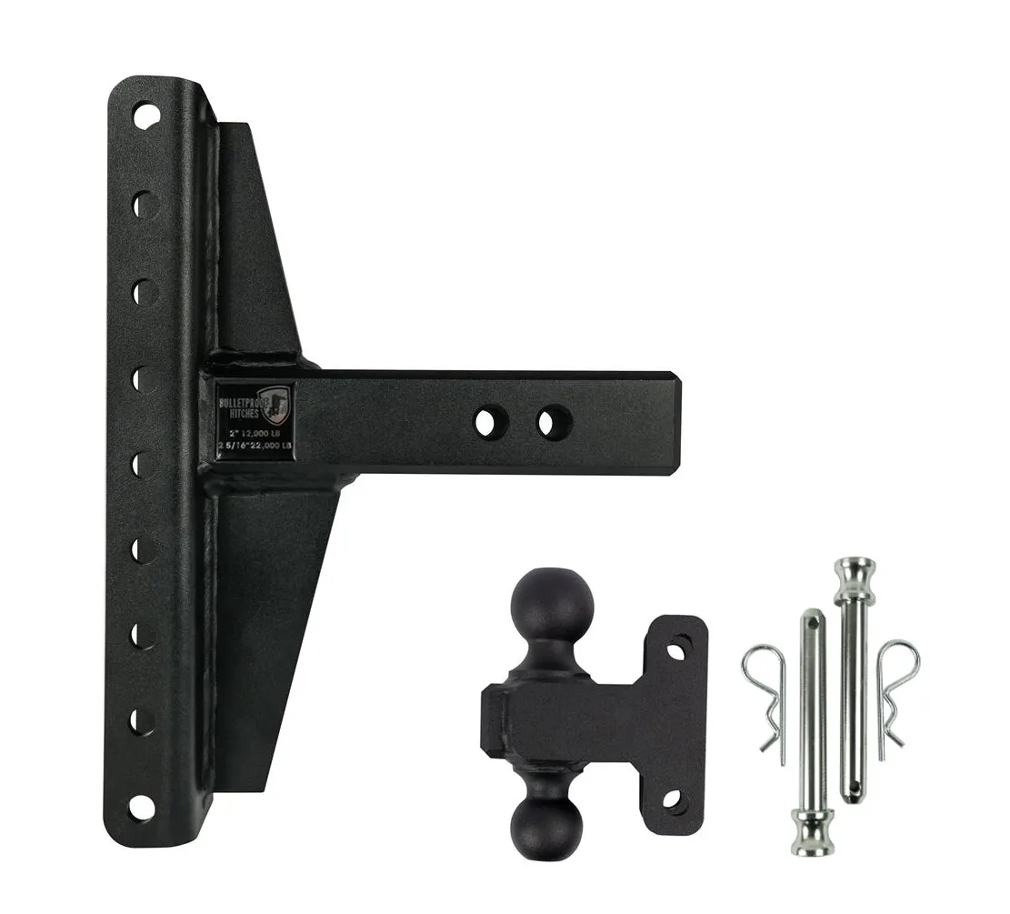 BulletProof 2.5 Heavy Duty 4 6 Offset Hitch HD25OFFSET product image