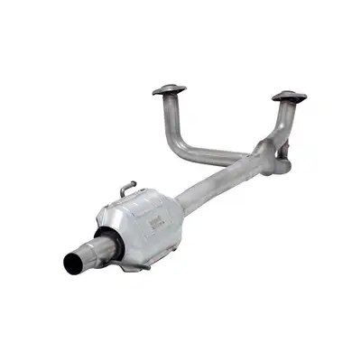 Flowmaster 84-95 Ford F-150 F-250 85-95 Bronco 5.0L V8 Gas Engine Catalytic Converter Direct-Fit 49-State Stainless Steel May Require Air Tube Adapter.