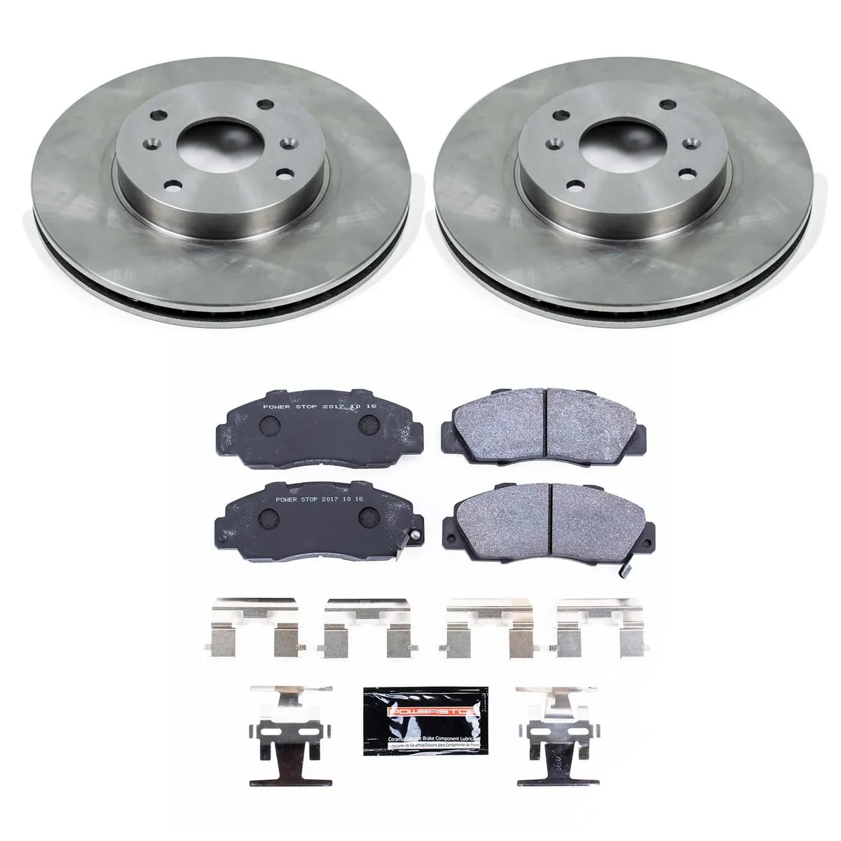 Track Day Spec Kit-Stage 2 Kit For Spec Racing Series/Advanced Track Day Enthusiasts: Rotors And Pads-For Use W/Race Tires product image