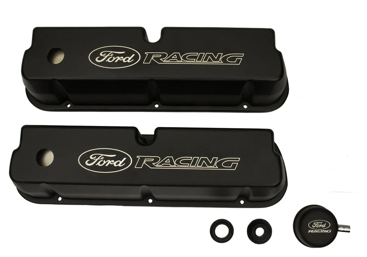 Ford Performance - Black Satin Valve Covers - M-6582-LE302BK product image