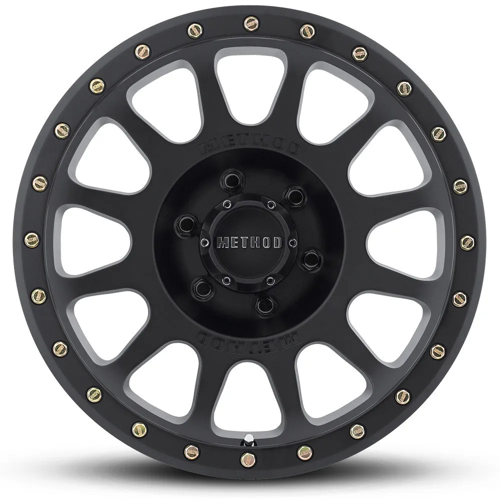 Aluminum Wheels 17x8.5 NV MR305 Bolt Pattern 6 On 135 Offset 25 Lip Size 1.18 Matte Black MB Method product image