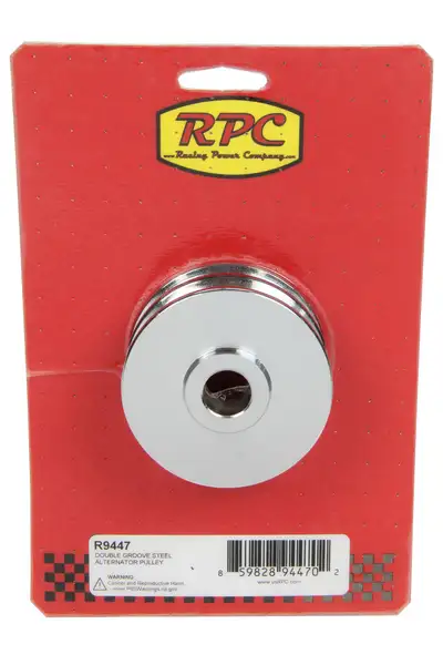 Racing Power Company Double Groove Alternator Pulley