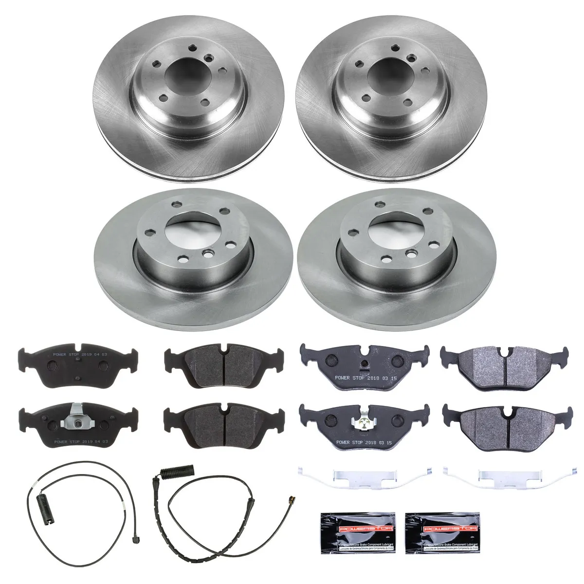Track Day Spec Kit-Stage 2 Kit For Spec Racing Series/Advanced Track Day Enthusiasts: Rotors And Pads-For Use W/Race Tires product image