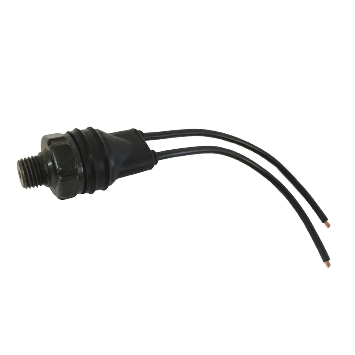 Sealed Tank Mount Pressure Switch With 12 Gauge Wire Leads 1/4in m Npt100 PSI product image