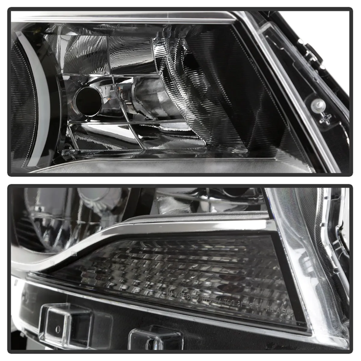 XTune Headlight; Right; OEM; Halogen Models Only; Not For Use w/Xenon/HID/Projector Models; product image