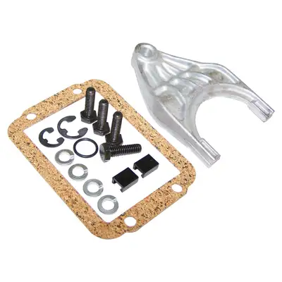 Crown Automotive Jeep Replacement Axle Disconnect Fork Kit; w/Disconnect; Incl. Shift Fork/Shift Fork Inserts/Snap Rings/Disconnect Housing Gasket/Disconnect Housing Bolts; For Use w/Dana 30;