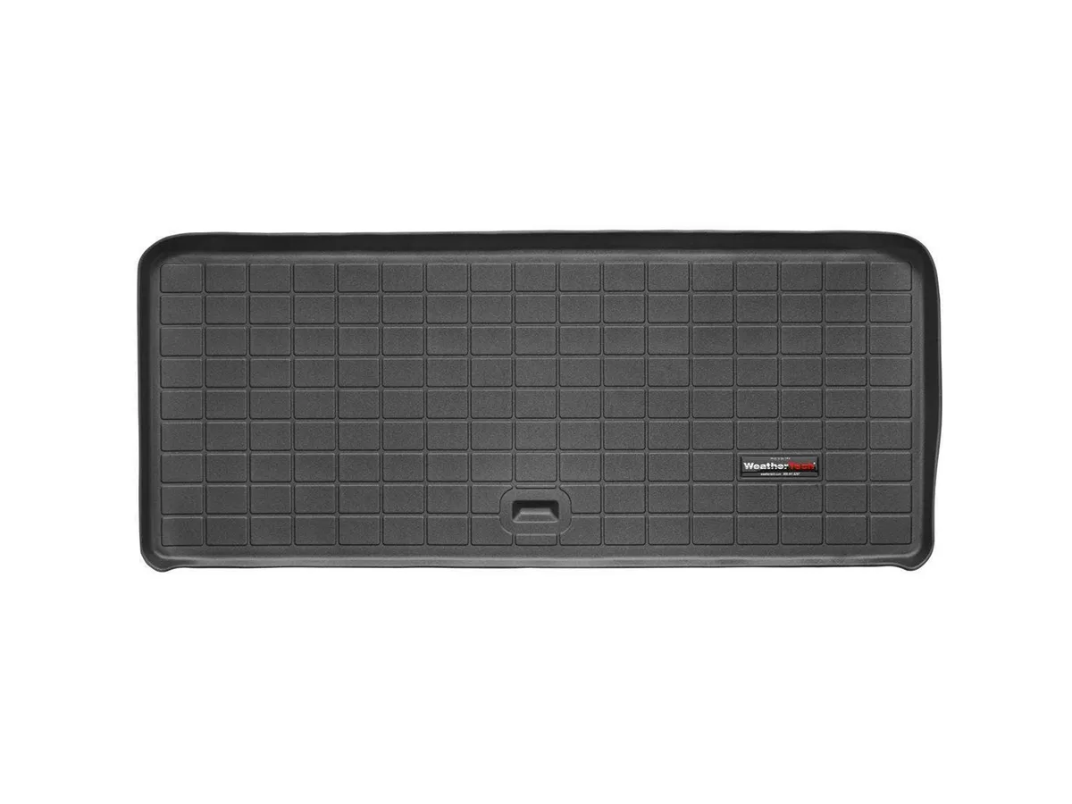 2008 + GMC Acadia Black Cargo Liners Fits behind 3rd row / 2008 + Saturn Outlook Black Cargo Liners Fits behind 3rd row product image