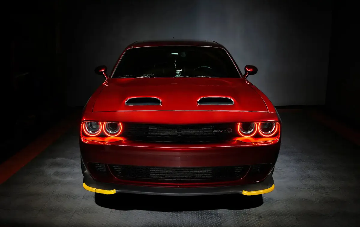 ORACLE Lighting 2015-2023 Dodge Challenger LED Surface Mount Headlight Halo Kit product image