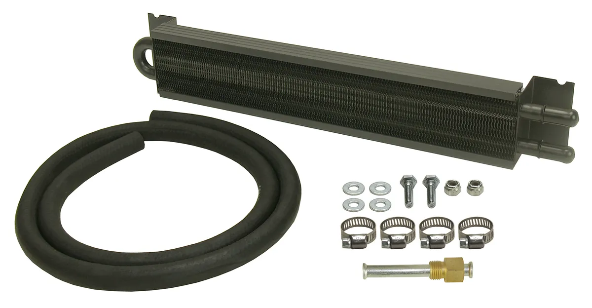 2 Pass 17 Series 7000 Copper/Aluminum Frame Rail Transmission Cooler, 11/32 product image