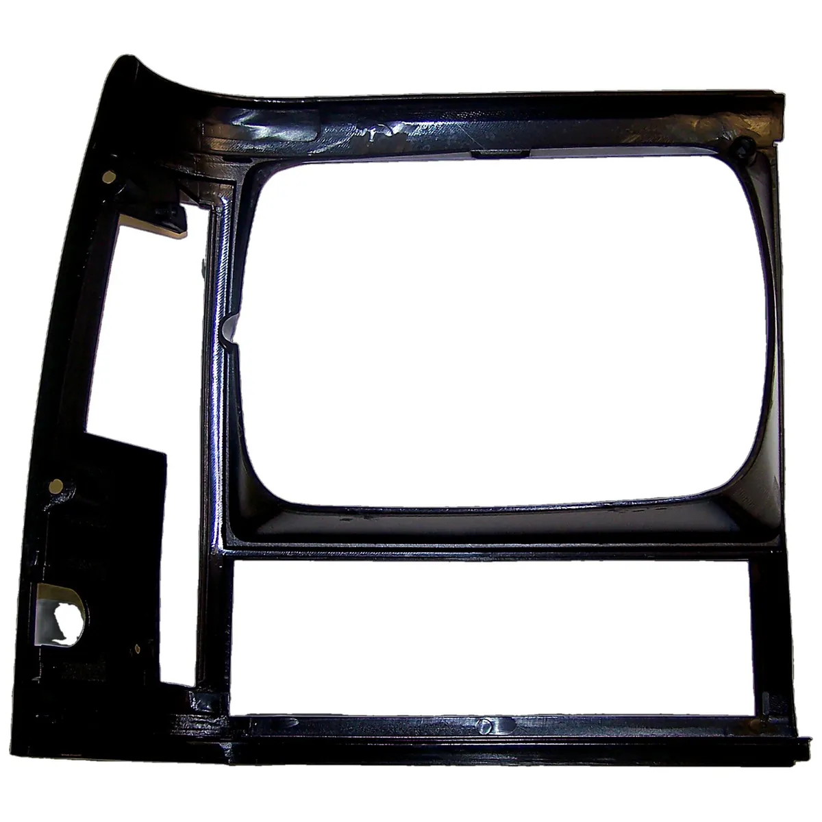 1993-1996 Cherokee XJ Left side; Flat Black/Black bezel product image