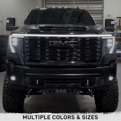 Recon Accessories Recon High Powered White LED Under Hood DRL Light Strip With Start-Up Sequence in 59 Length