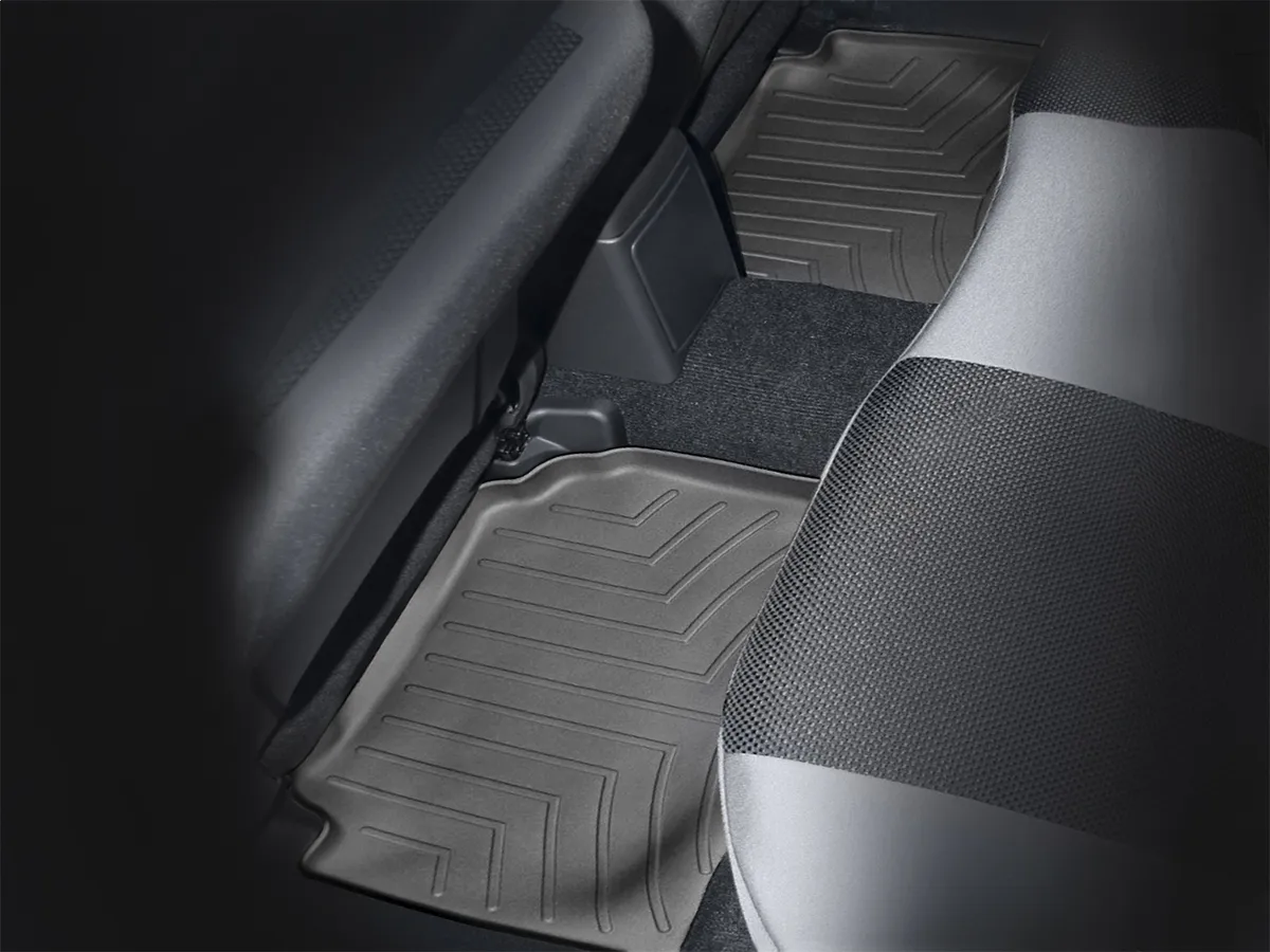 2002 - 2007 Subaru Impreza Black Rear FloorLiner Two-piece part / 2002 + Subaru WRX Sedan Black Rear FloorLiner Two-piece part / 2002 + Subaru WRX Wagon Black Rear FloorLiner Two-piece part product image