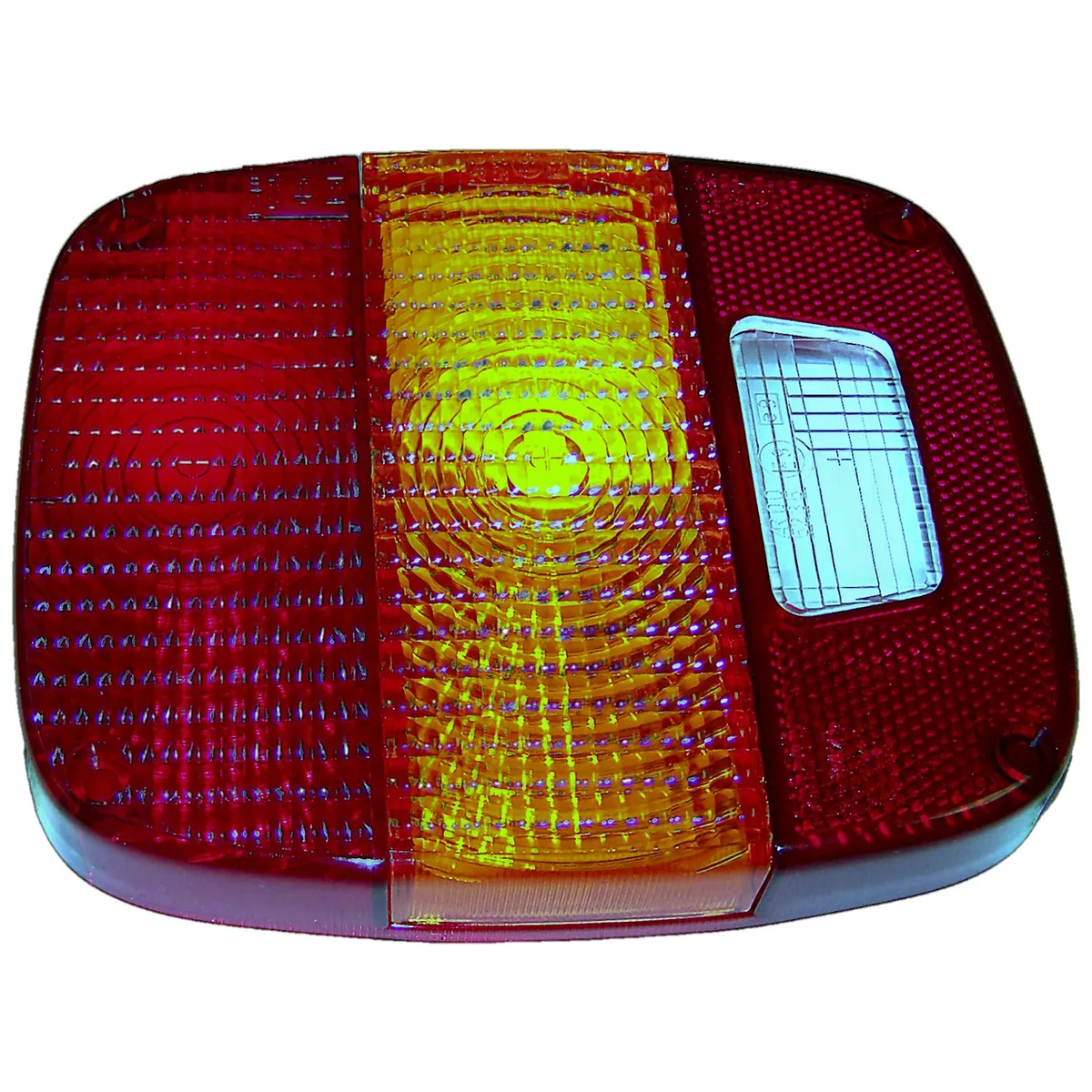Tail Light Lens; For Use w/ Jeep 1987-1995 YJ Wrangler; Europe/ 1981-1986 CJ-5/CJ-7/CJ-8 Europe And Australian Design Rules; product image