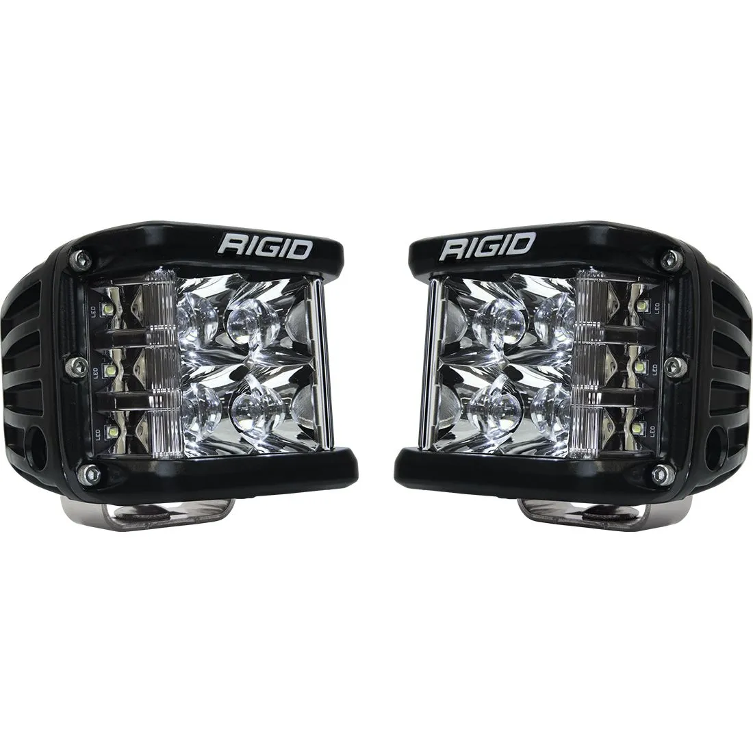 RIGID D-SS PRO Side Shooter, Spot Optic, Surface Mount, Black Housing, Pair product image