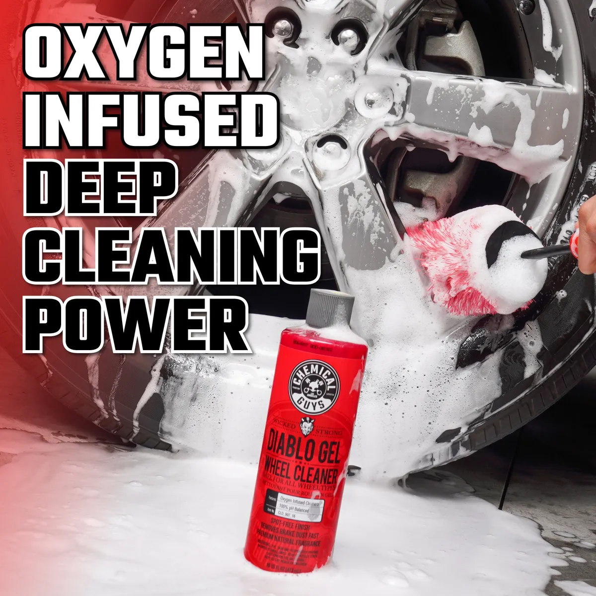 Diablo Gel Wheel & Rim Cleaner Concentrated Suspension Rim & Wheel Cleaner (1 Gal) product image