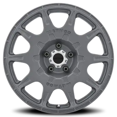 Method Race Wheels Aluminum Wheels 17x8 Rally MR502 Bolt Pattern 5 On 114.3 Offset 38 Lip Size 0 Titanium GY Method