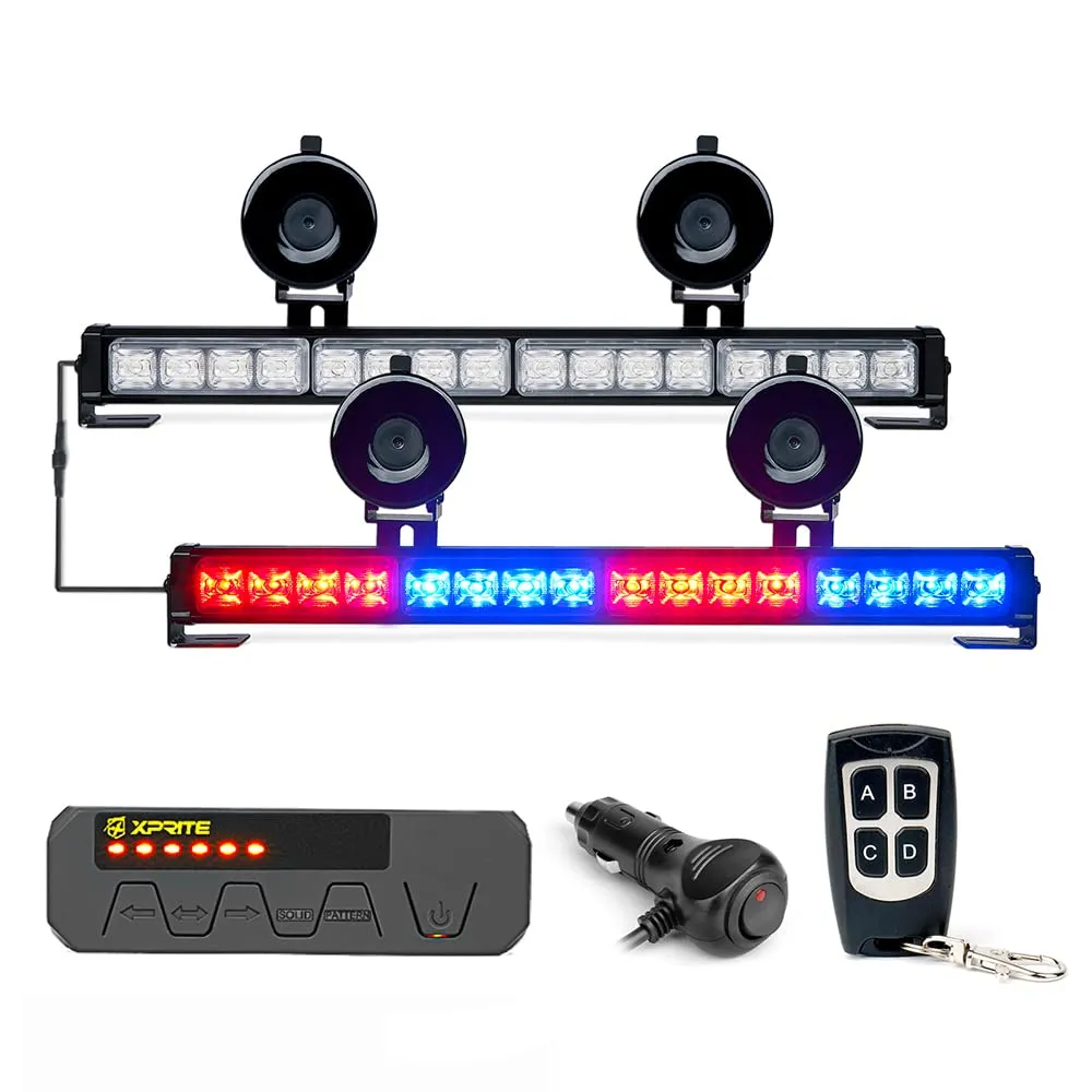 17" Dual LED Directional Traffic Advisor Light Bars | Contract G2 Series product image