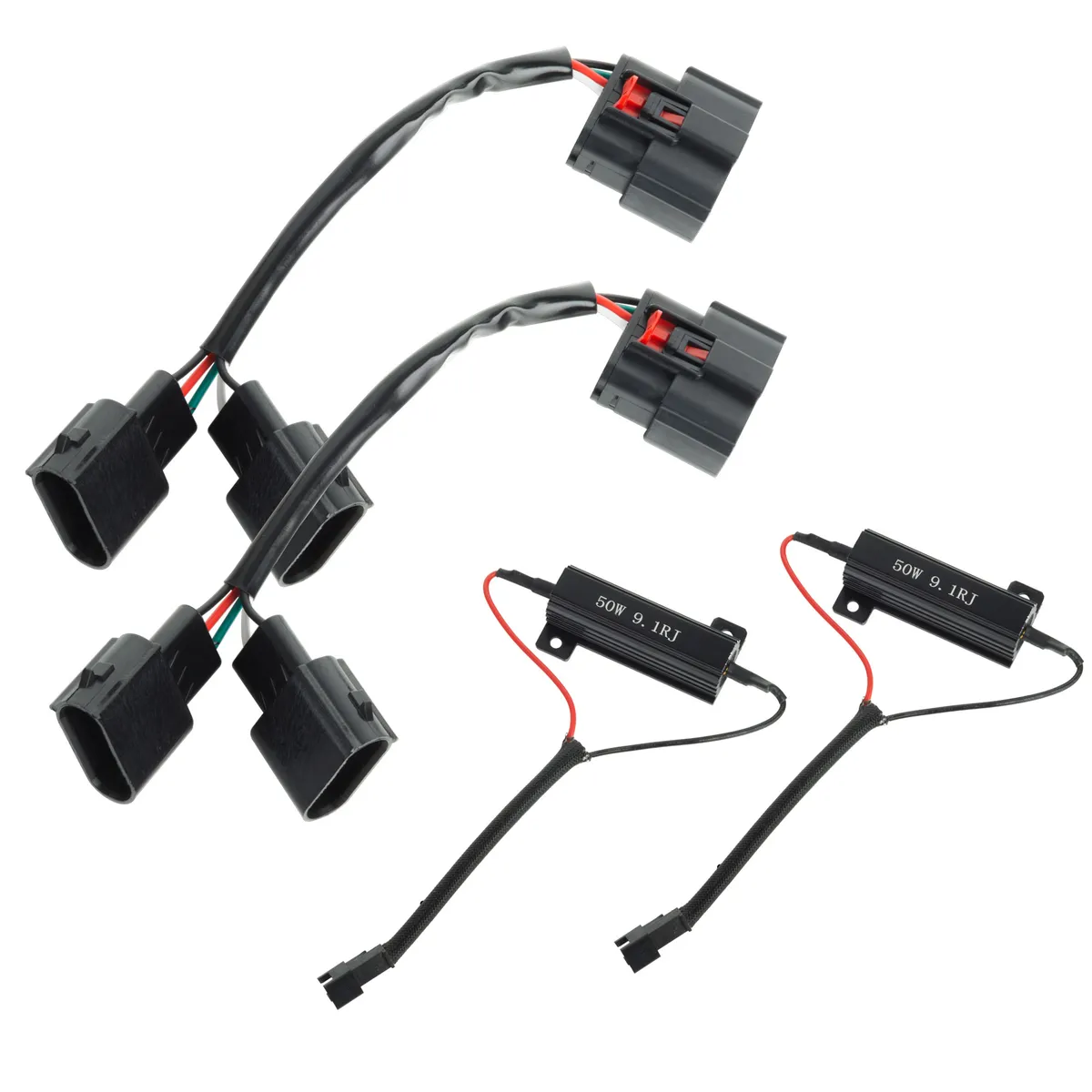 ORACLE Lighting Black Series Flush Style LED Tail Lights for 2015-2020 Ford F-150 product image