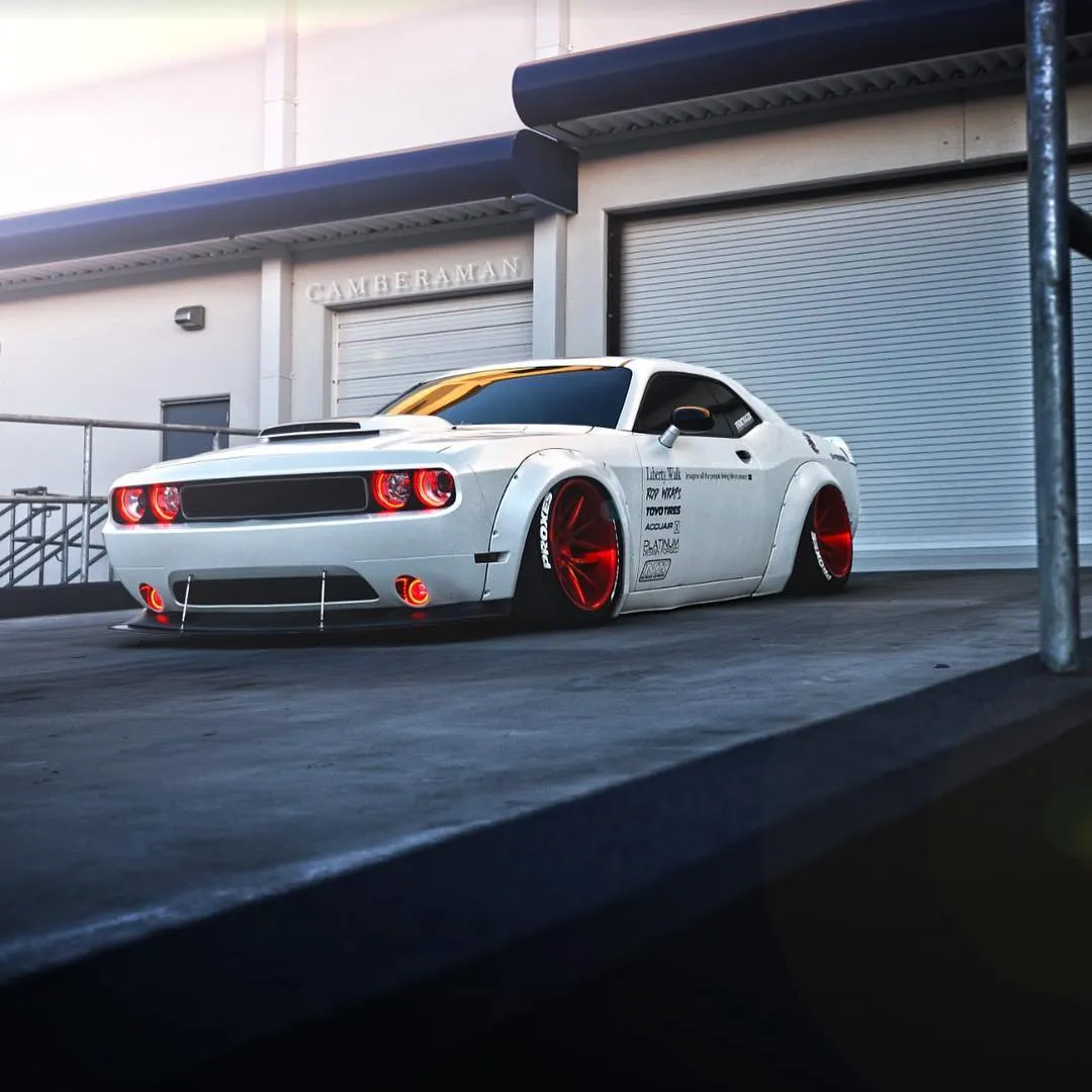 ORACLE Lighting 2008-2014 Dodge Challenger LED Headlight Halo Kit - Standard Mount product image