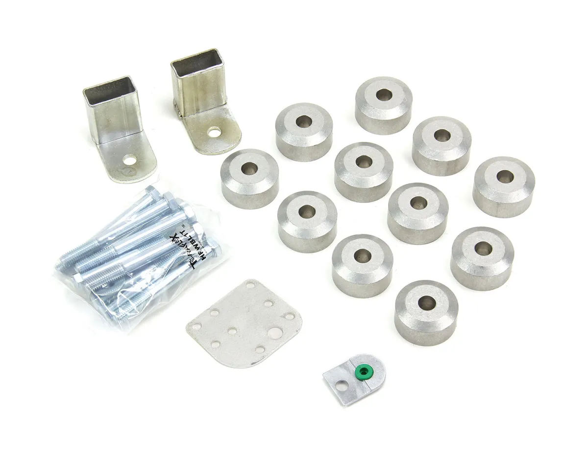 TeraFlex Teraflex Aluminum Body Lift Kit - 1In - TJ/LJ